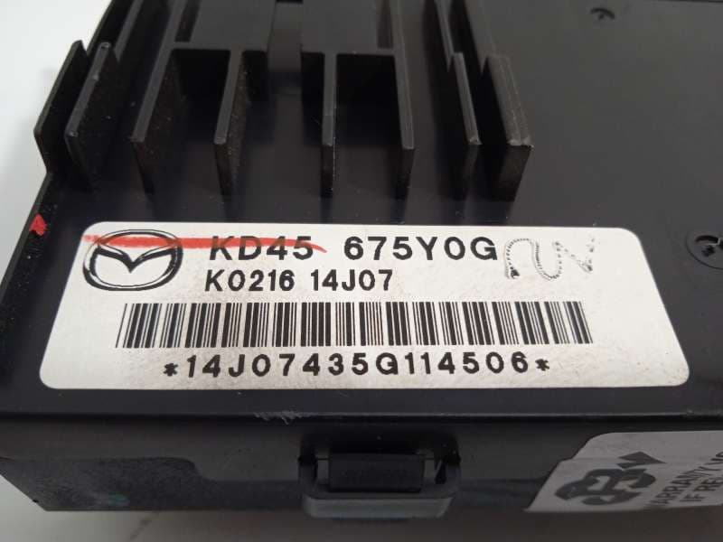 Recambio de modulo electronico para mazda 3 (bm, bn) 2.2 d referencia OEM IAM KD45675Y0G - Rojo 5