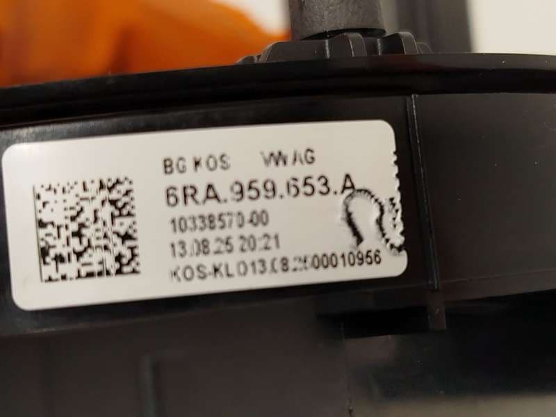 Recambio de anillo airbag para seat ibiza (kj4) fr 1.0 referencia OEM IAM 6RA959653A 4