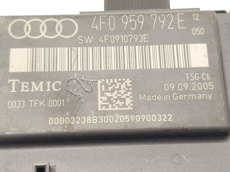 Recambio de modulo confort para audi a6 c6 (4f2) 2.0 tdi referencia OEM IAM 4F0959792E 3