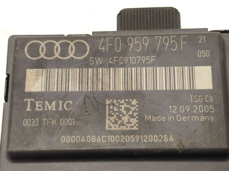 Recambio de modulo confort para audi a6 c6 (4f2) 2.0 tdi referencia OEM IAM 4F0959795F 4