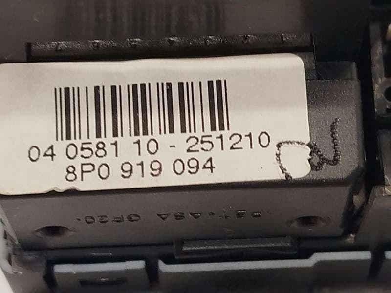 Recambio de mando luces para audi a3 (8p1) 1.2 tsi referencia OEM IAM 8P0919094 - Blanco 5