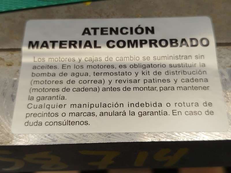 Recambio de motor completo para skoda fabia iii (nj3) 1.0 tsi referencia OEM IAM DKLD - Rojo 10
