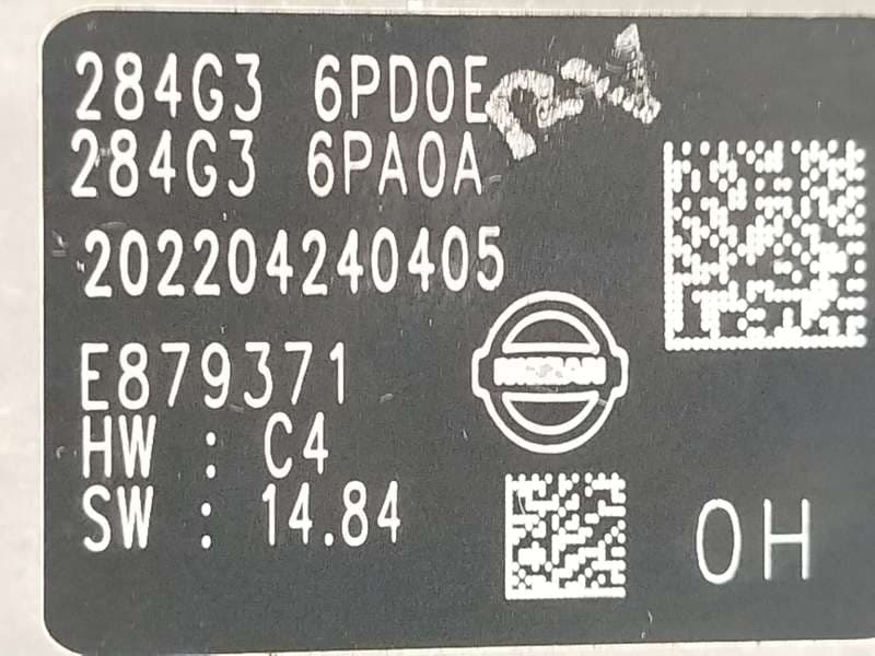 Recambio de modulo electronico para nissan juke (f16_) 1.0 referencia OEM IAM 284G36PD0E - Blanco 5