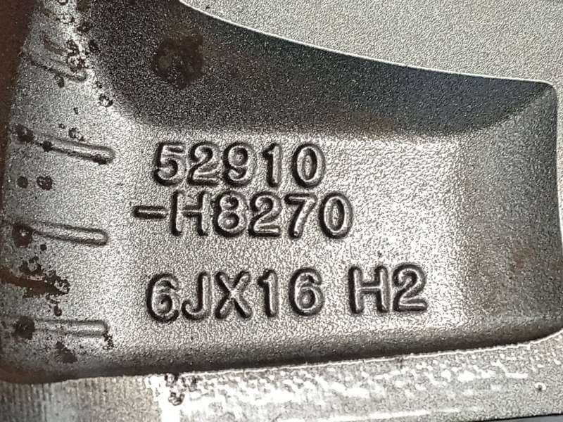 Recambio de llanta para kia stonic (yb) 1.2 cvvt referencia OEM IAM 52910H8270 - Azul 7