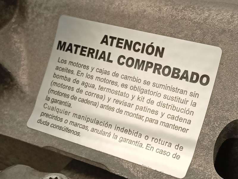 Recambio de motor completo para skoda kamiq (nw4) 1.0 tsi referencia OEM IAM DLA DLAA - Gris 8