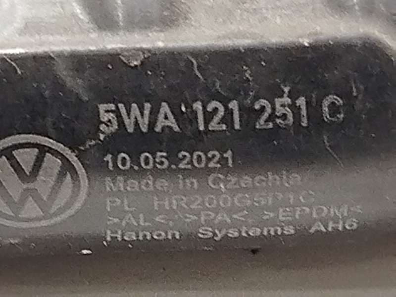 Recambio de radiador agua para seat ateca (kh7, khp) 1.5 tsi referencia OEM IAM 5WA121251C - Gris 4