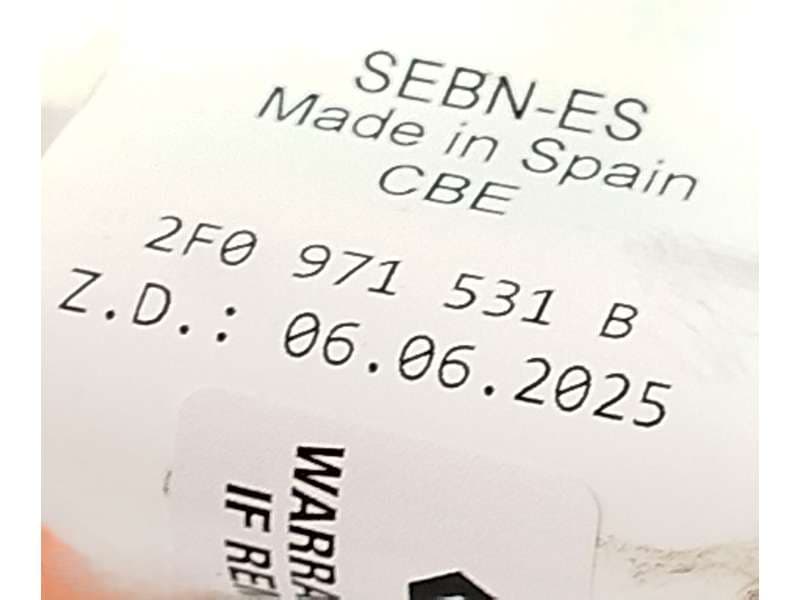 Recambio de modulo electronico para cupra raval endur rav referencia OEM IAM 2F0971531B - Azul 4