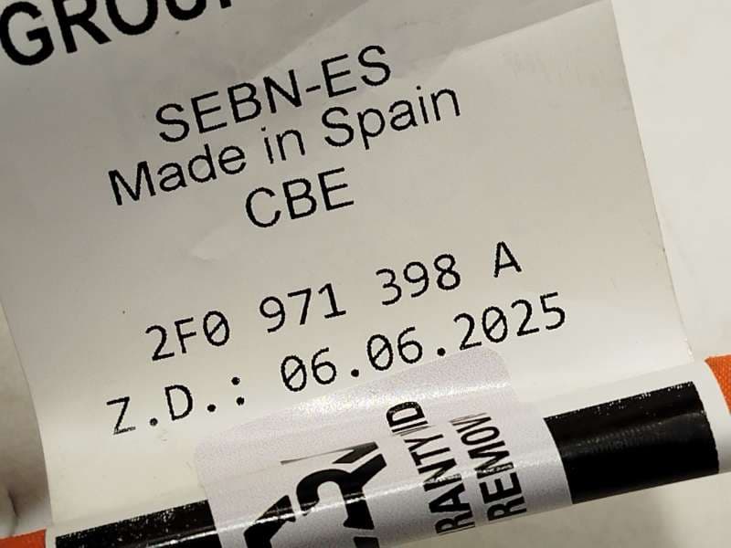 Recambio de modulo electronico para cupra raval endur rav referencia OEM IAM 2F0971398A - Azul 4