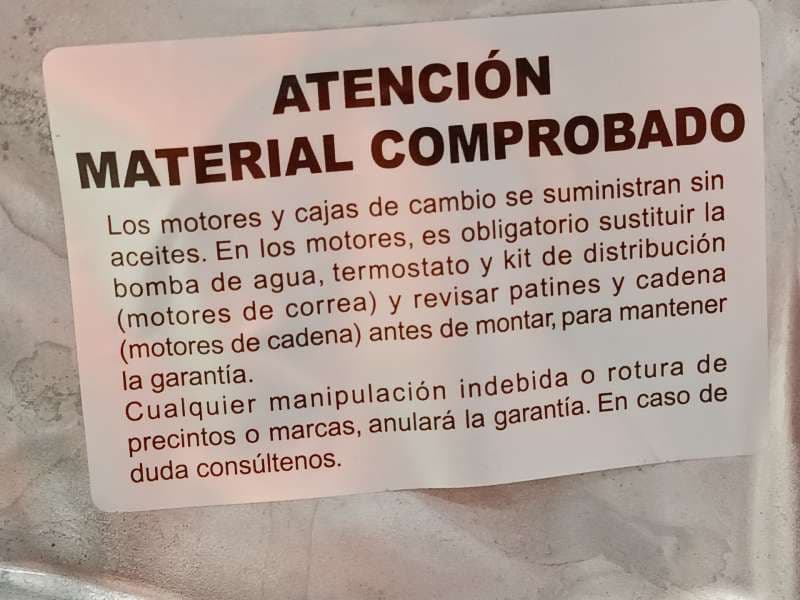 Recambio de motor completo para mazda cx-30 (dm) skyactiv-g hybrid referencia OEM IAM PY - Negro 8