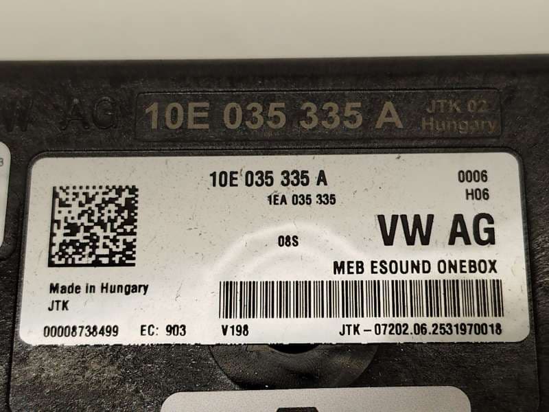Recambio de altavoz para cupra eboost born referencia OEM IAM 10E035335A - Gris 4