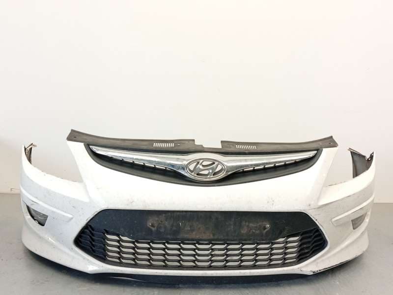 Recambio de paragolpes delantero para hyundai i30 (fd) 1.4 referencia OEM IAM 865112R500 - Blanco
