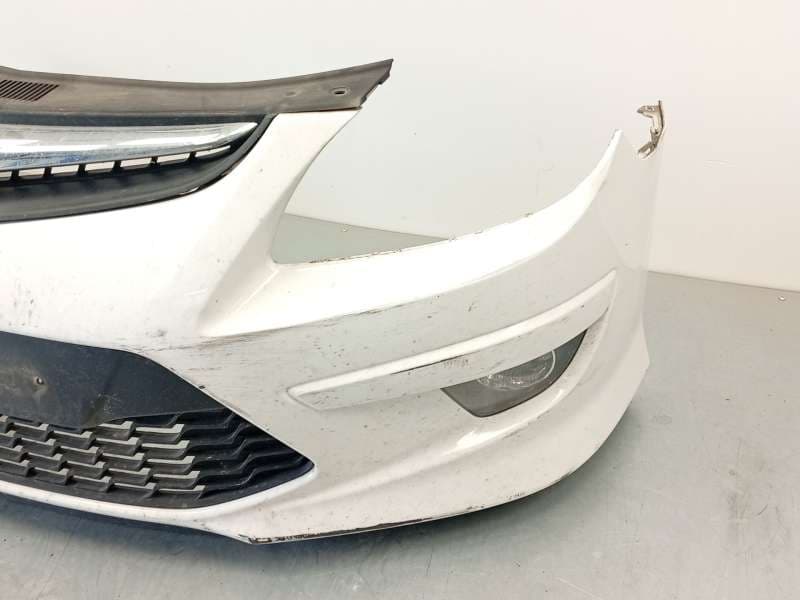 Recambio de paragolpes delantero para hyundai i30 (fd) 1.4 referencia OEM IAM 865112R500 - Blanco 3