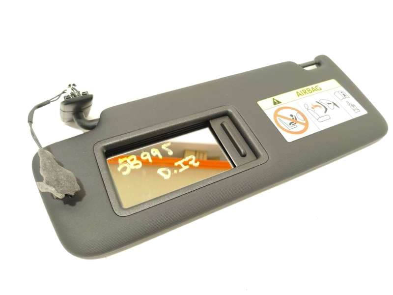 Recambio de parasol izquierdo para cupra eboost born referencia OEM IAM 5H0857551J2UV - Gris