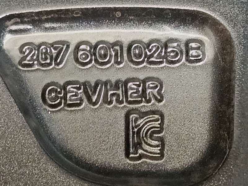 Recambio de llanta para volkswagen taigo (cs1) 1.0 tsi referencia OEM IAM 2G7601025BFZZ - Gris 6