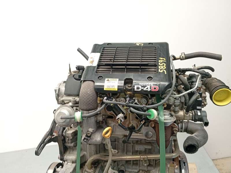 Recambio de motor completo para toyota yaris (_p1_) 1.4 d-4d (nlp10_) referencia OEM IAM 1NDTV - Negro 5