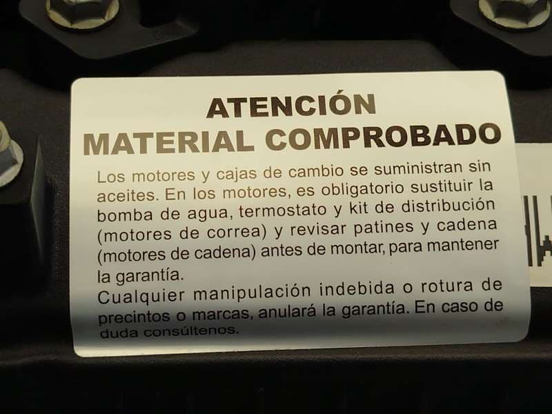 Recambio de motor completo para kia rio iv (yb, sc, fb) 1.2 cvvt referencia OEM IAM G4LF - Blanco 8