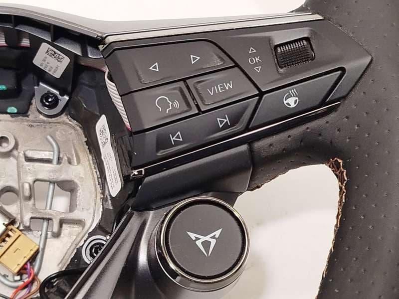 Recambio de volante para cupra raval endur rav referencia OEM IAM 6FA419089ELZI - Azul 4