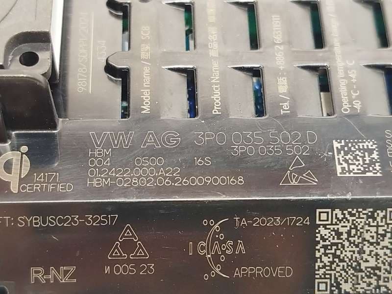 Recambio de modulo electronico para cupra raval endur rav referencia OEM IAM 3P0035502D - Azul 4