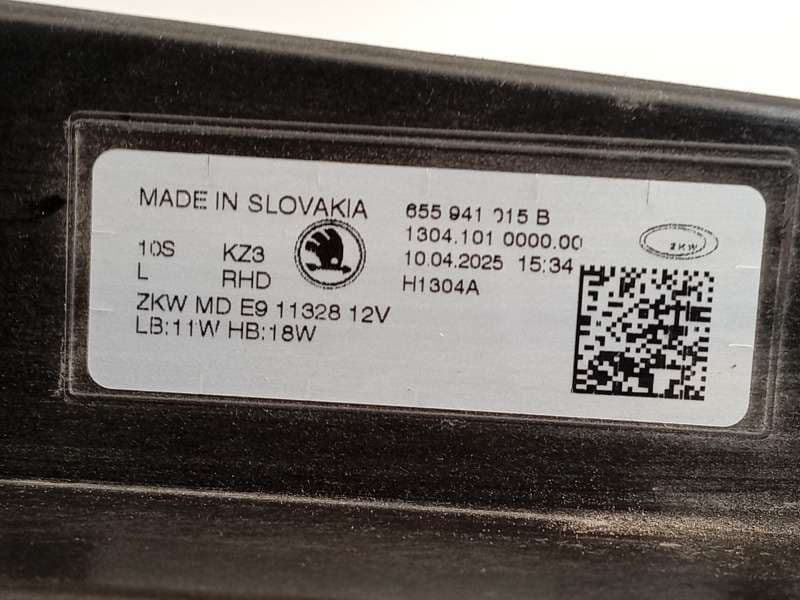 Recambio de faro izquierdo para skoda kamiq (nw4) 1.0 tsi referencia OEM IAM 655941015B - Blanco 7