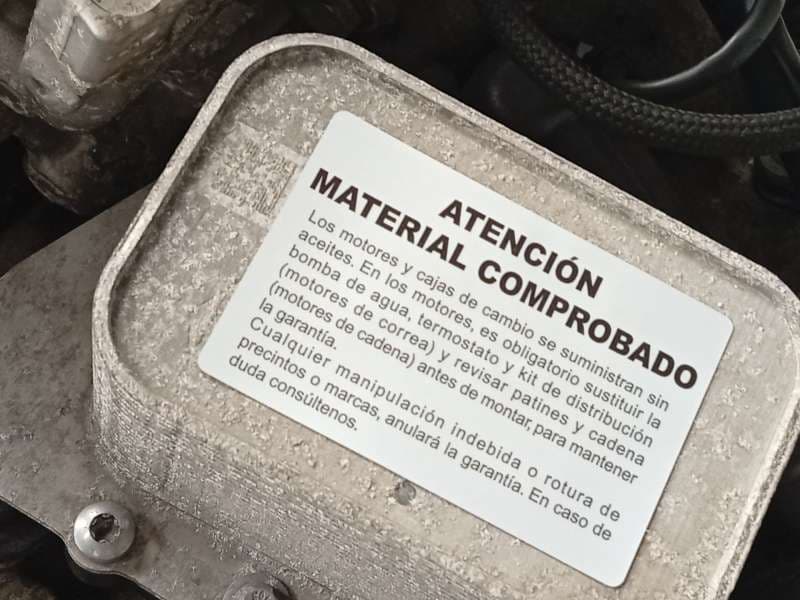 Recambio de motor completo para bmw x1 (f48) sdrive 18 d referencia OEM IAM B47C20A - Azul 6