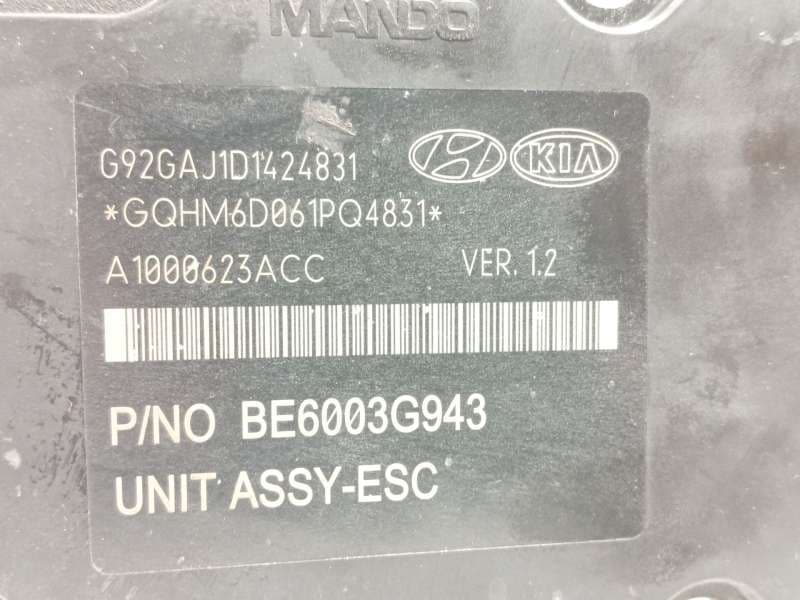 Recambio de abs para kia rio tech referencia OEM IAM 589201W570 BE6003G943 BH6013G943 - Blanco 6