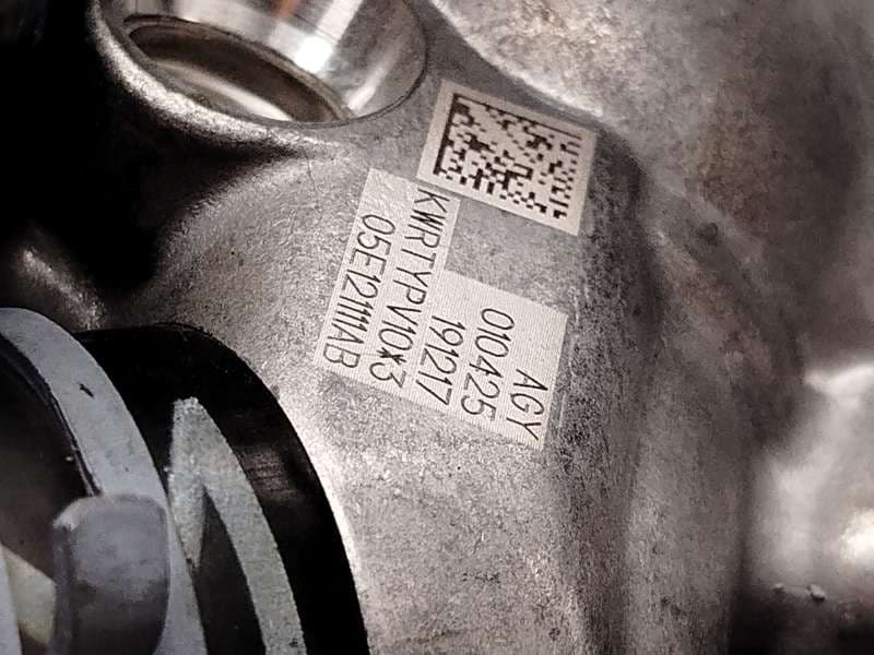 Recambio de motor completo para skoda kamiq (nw4) 1.0 tsi referencia OEM IAM DUSB - Blanco 10