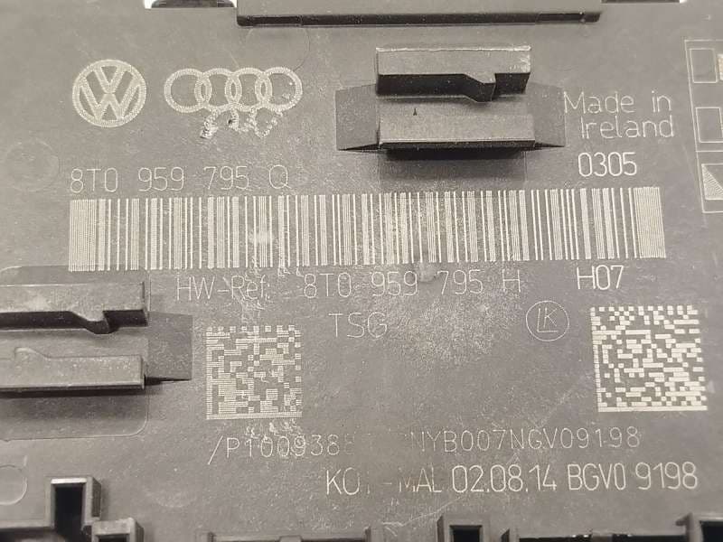 Recambio de modulo confort para audi a4 b8 (8k2) 2.0 tdi referencia OEM IAM 8T0959795Q - Negro 4