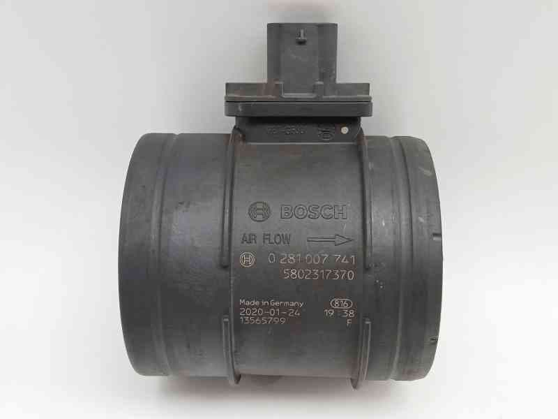 Recambio de caudalimetro para iveco daily vi furgoneta 33s12, 35s12, 35c12 referencia OEM IAM 0281007741 5802317370