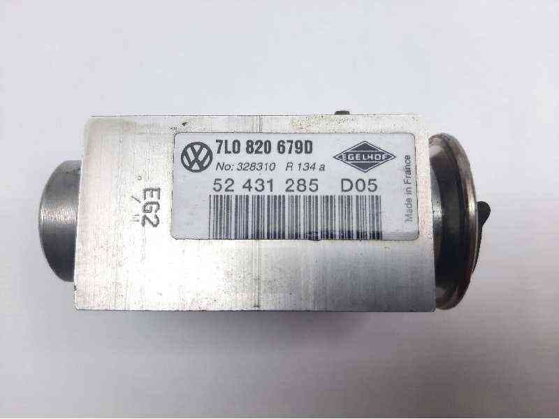 Recambio de valvula expansion para porsche cayenne (typ 9pa1) diesel referencia OEM IAM 7L0820679D 52431285D05 - Negro