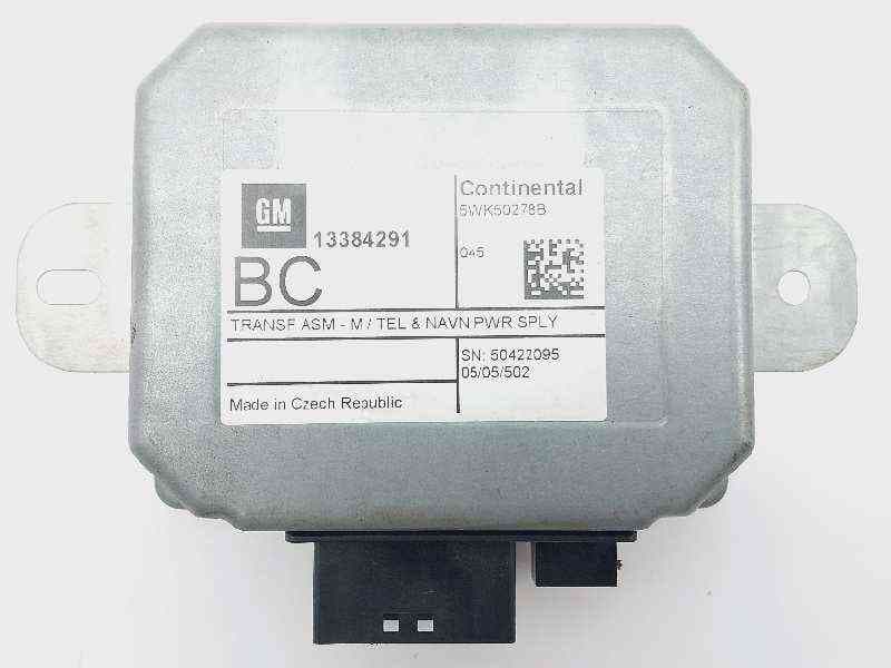 Recambio de modulo electronico para opel insignia berlina selective referencia OEM IAM 13384291 5WK50278B