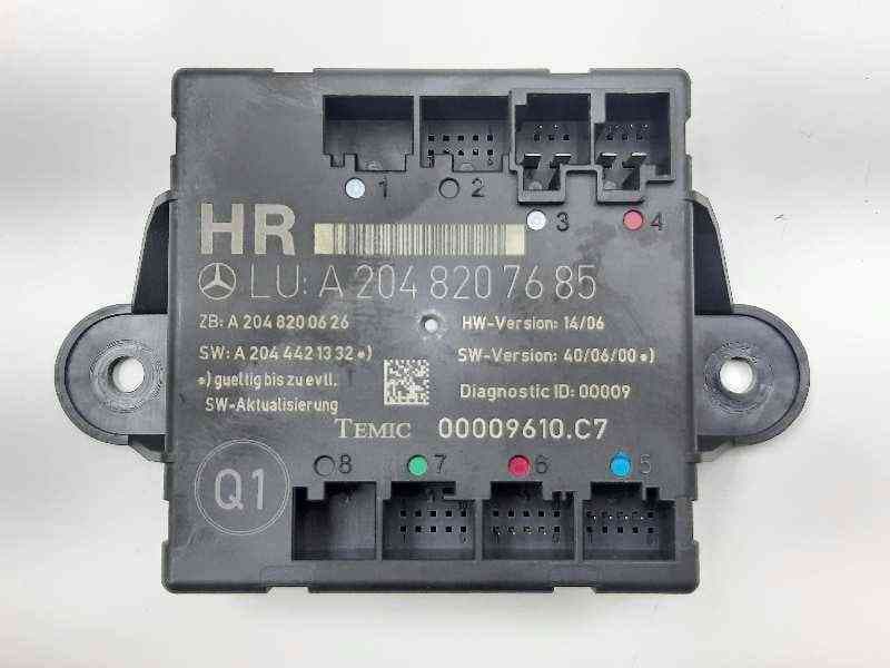 Recambio de modulo electronico para mercedes-benz clase c (w204) berlina c 220 cdi (204.008) referencia OEM IAM A2048207685 - Negro