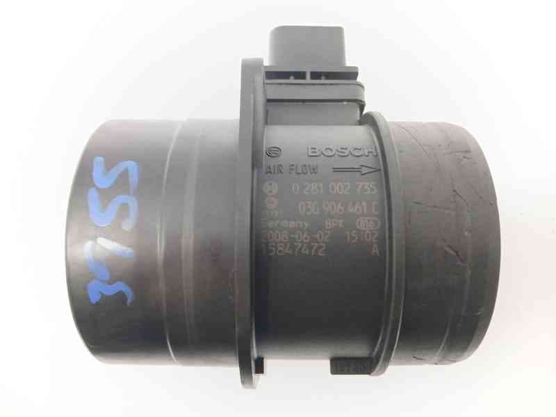 Recambio de caudalimetro para audi a4 allroad b8 (8kh) 2.0 tdi quattro referencia OEM IAM 03G906461C 0281002735