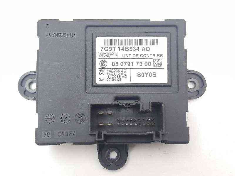 Recambio de modulo electronico para ford mondeo sportbreak (ca2) titanium referencia OEM IAM 7G9T14B534AD 0507917300 - Rojo