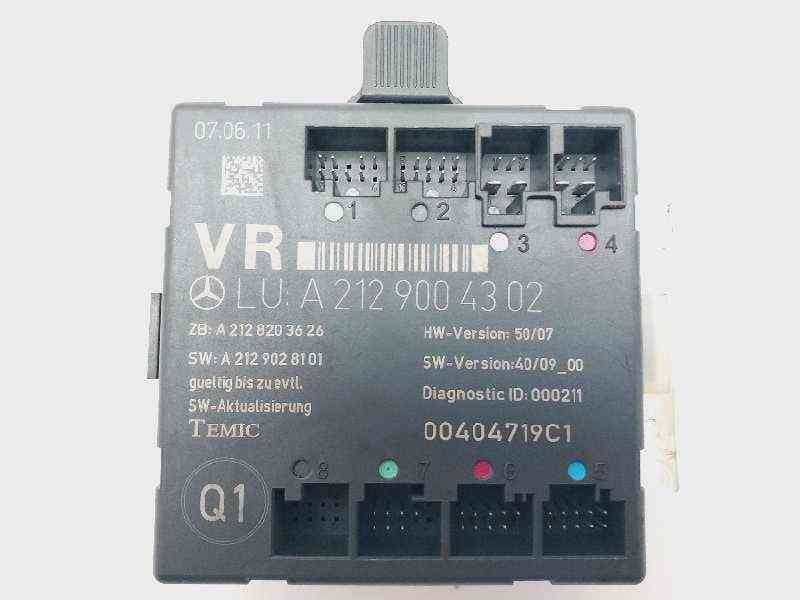 Recambio de modulo electronico para mercedes-benz clase c (w204) familiar c 250 t cdi blueefficiency (204.203) referencia OEM IA
