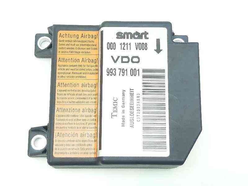 Recambio de centralita airbag para smart coupe smart scape referencia OEM IAM 0001211V008 993791001