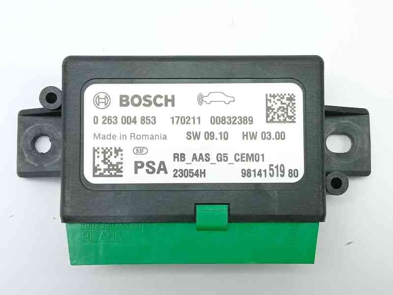 Recambio de modulo electronico para peugeot 208 i (ca_, cc_) 1.6 bluehdi 100 referencia OEM IAM 9814151980 0263004853