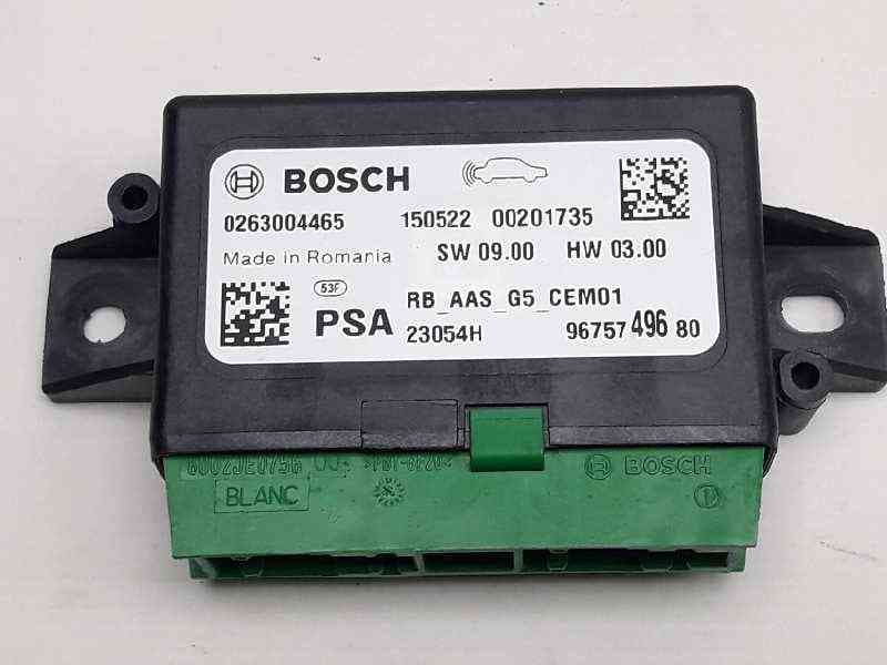 Recambio de modulo electronico para citroën c-elysée exclusive referencia OEM IAM 9675749680 0263004465 - Azul