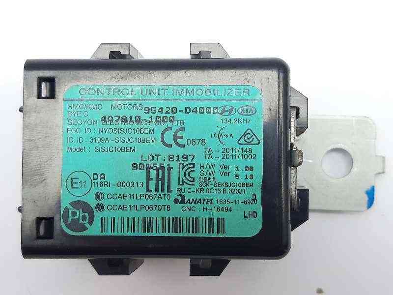 Recambio de modulo electronico para kia stonic (ybcuv) tech referencia OEM IAM 95420D4000 4A78101000