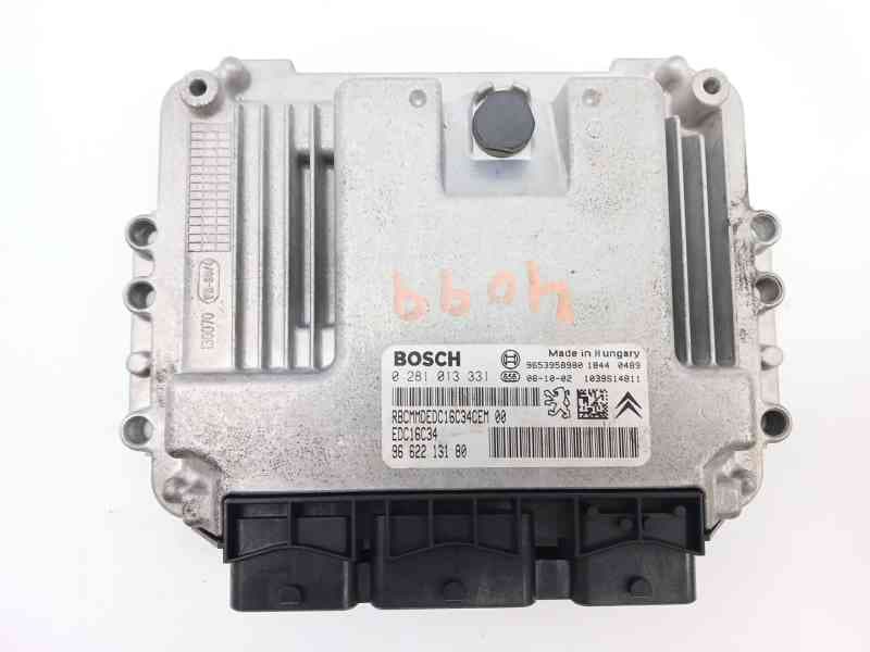 Recambio de centralita motor uce para peugeot 307 break (3e) 1.6 hdi 110 referencia OEM IAM 9662213180 9653958980 0281013331