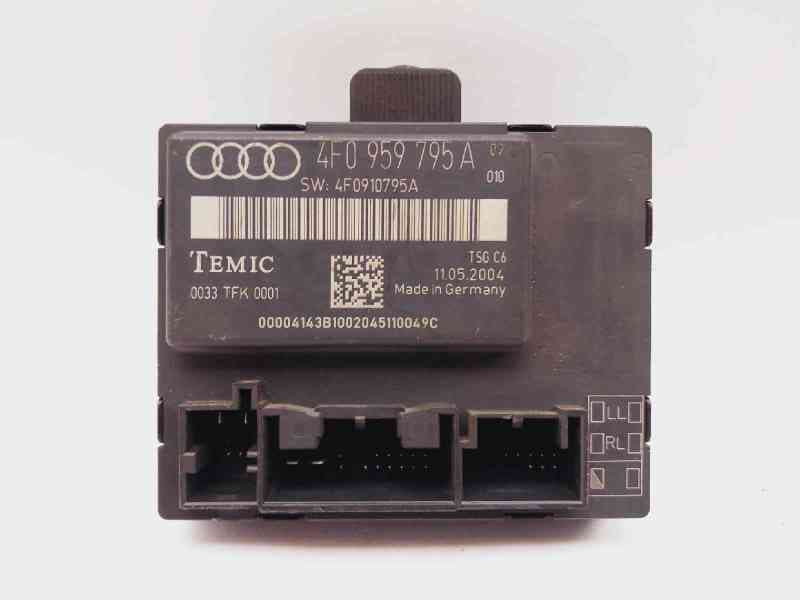 Recambio de centralita cierre para audi a6 berlina (4f2) 3.0 tdi quattro (165kw) referencia OEM IAM - Negro