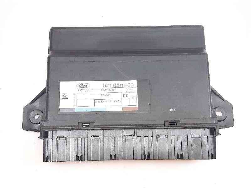Recambio de modulo electronico para ford s-max (ca1) titanium referencia OEM IAM 7S7T19G481CD - Negro
