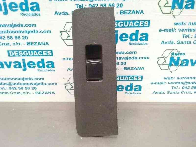 Recambio de mando elevalunas trasero derecho para nissan navara pick-up (d40m) double cab se 4x4 referencia OEM IAM FINASSYP/W - Negro
