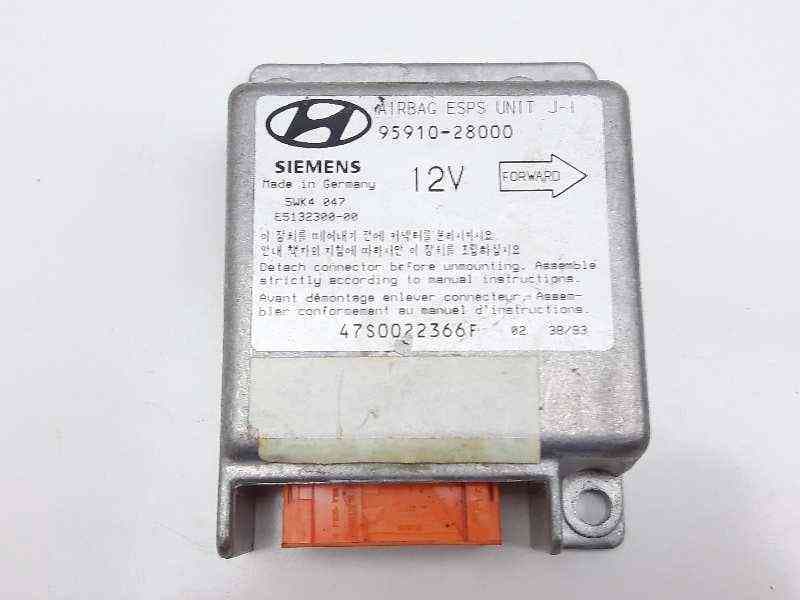 Recambio de centralita airbag para hyundai lantra berlina (rd) 1.9 diesel cat referencia OEM IAM 9591028000 47S0022366F