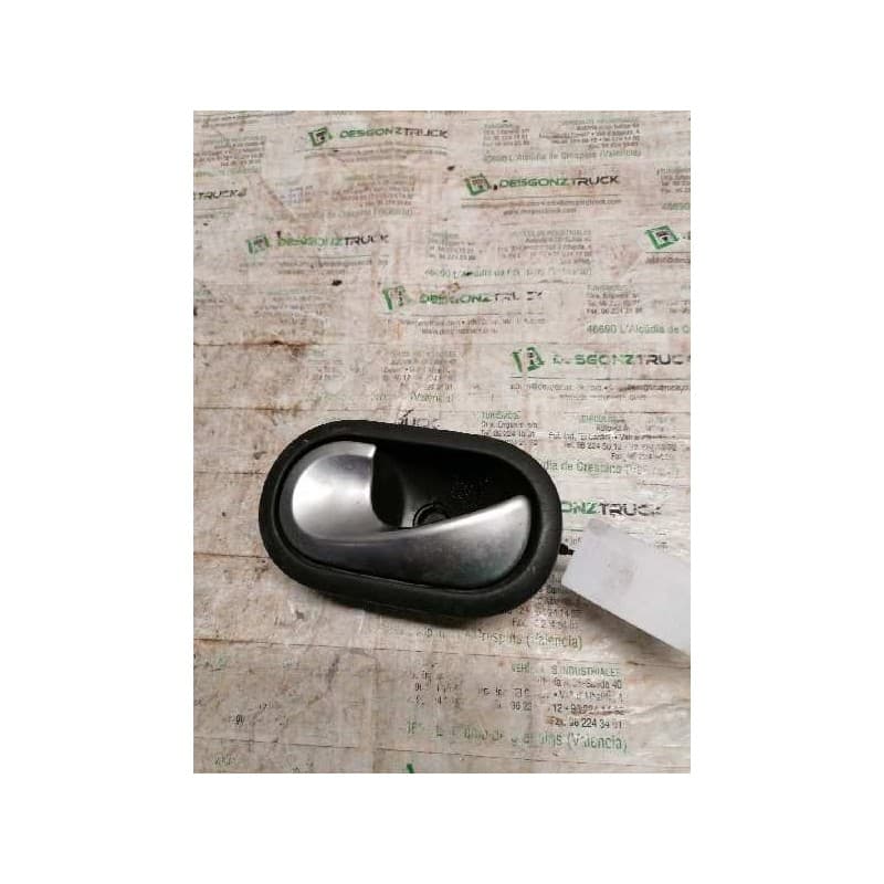 Recambio de maneta interior delantera izquierda para renault megane ii familiar authentique confort referencia OEM IAM 820002848 - Negro