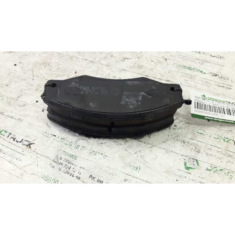 Recambio de pastillas de freno delanteras para renault 21 berlina (b/l48) 2.0 referencia OEM IAM - Verde