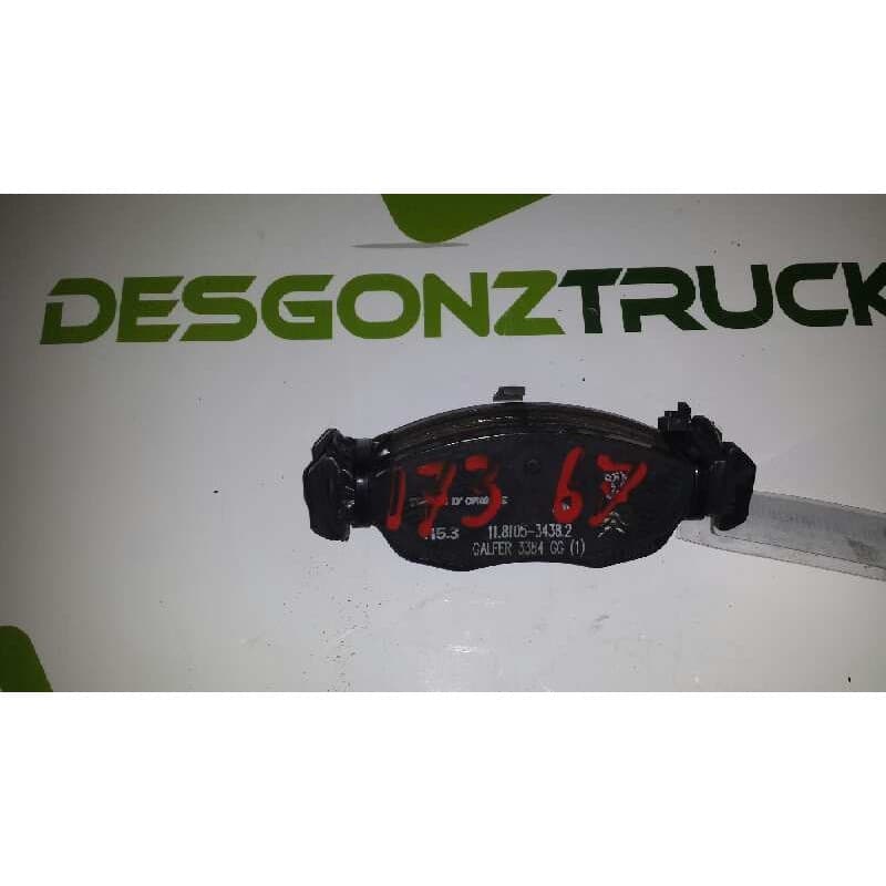 Recambio de pastillas de freno delanteras para peugeot 306 berlina 3/5 puertas (s1) d turbo referencia OEM IAM