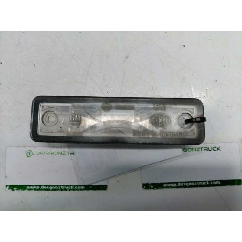 Recambio de piloto matricula para opel zafira a blue line referencia OEM IAM 1224143