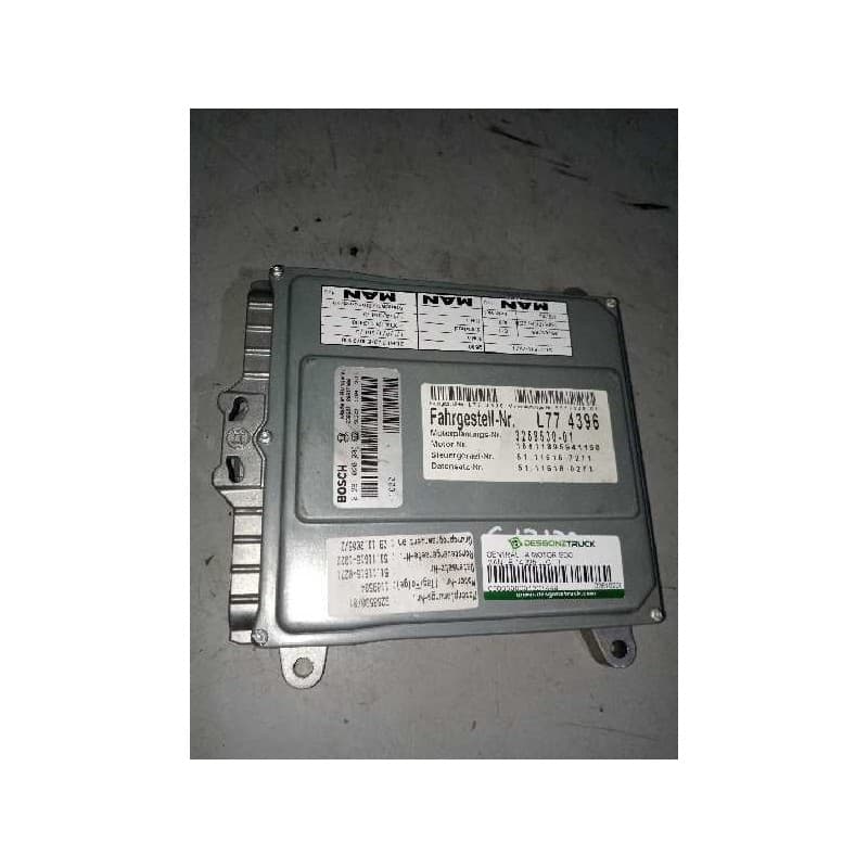 Recambio de centralita motor edc para man le 14.225 llc referencia OEM IAM 0281020009 51116167271 - Rojo