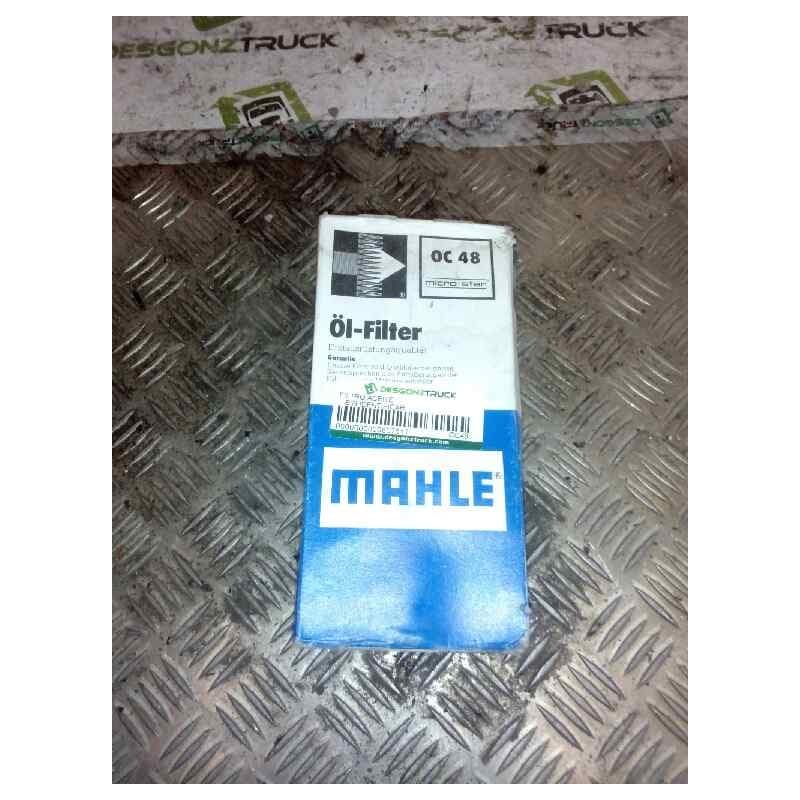 Recambio de filtro aceite para . no identificado referencia OEM IAM OC48 MARCA:MAHLE