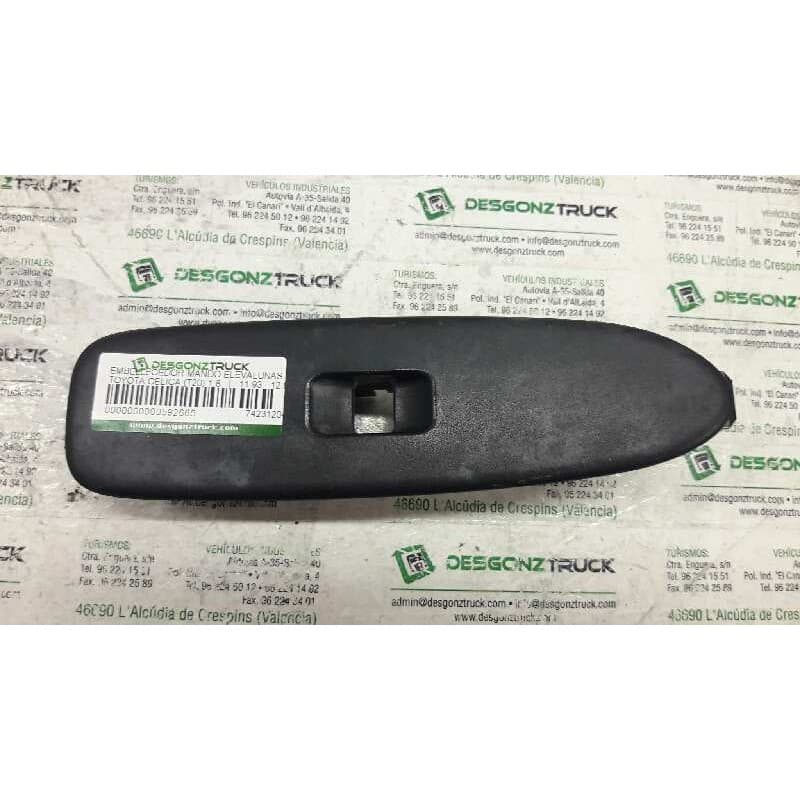 Recambio de embellecedor mando elevalunas para toyota celica (t20) 1.8 referencia OEM IAM 7423120400